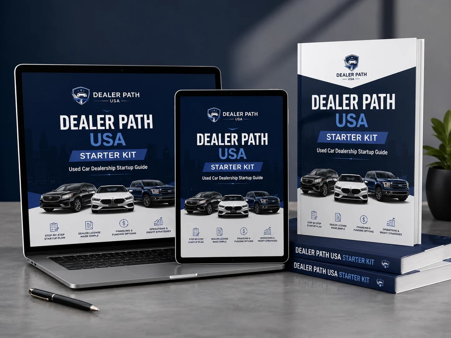 Dealer Path USA Starter Kit PDF and digital guide mockup